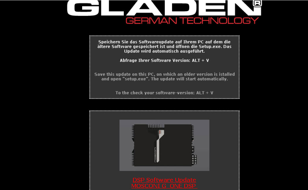 Gladen dsp 6to8 gladen